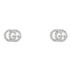 Thumbnail Image 0 of Gucci GG Running 18ct White Gold Diamond Earrings