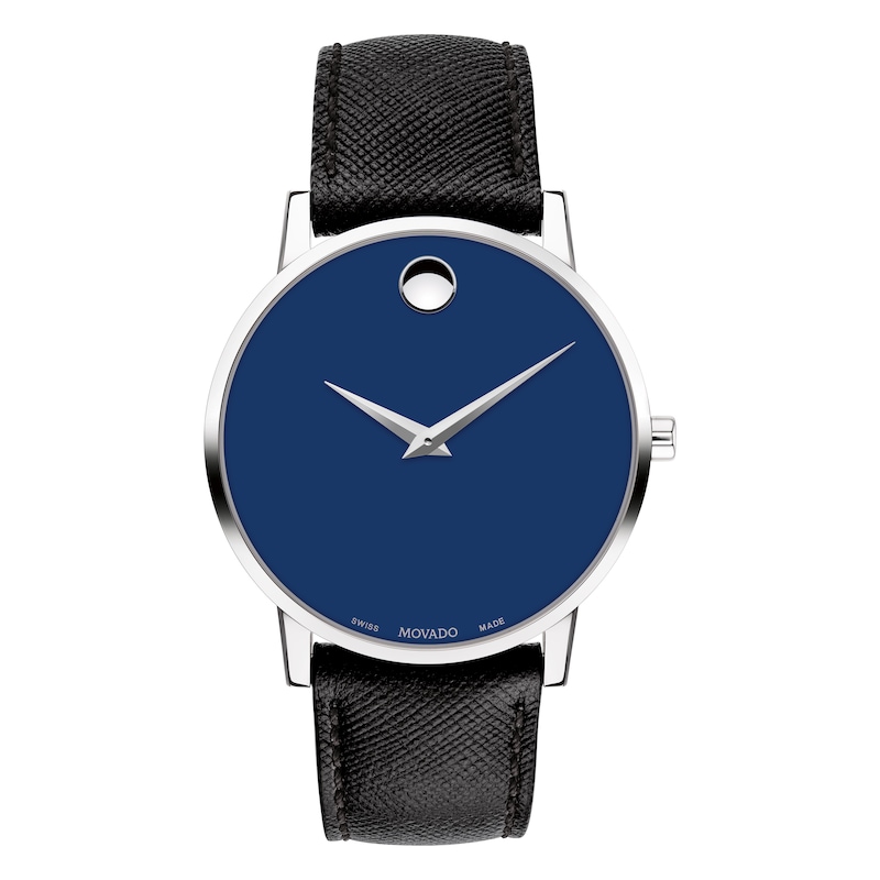 Movado Men's Stainless Steel Museum Classic Strap Watch