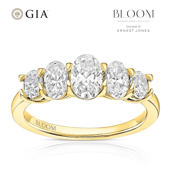 BLOOM The Tennis Collection 18ct Yellow Gold 1.50ct Lab Grow