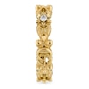 Thumbnail Image 3 of Gucci Flora 18ct Yellow Gold & Diamond M-N Ring