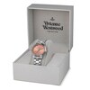 Thumbnail Image 7 of Vivienne Westwood Dulwich Quartz Coral Pink Dial & Stainless Steel Bracelet Watch