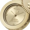 Thumbnail Image 3 of Vivienne Westwood Orb Button Gold Dial & Stainless Steel Link Chain Bracelet Watch