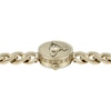 Thumbnail Image 4 of Vivienne Westwood Orb Button Gold Dial & Stainless Steel Link Chain Bracelet Watch