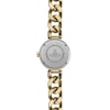 Thumbnail Image 7 of Vivienne Westwood Orb Button Gold Dial & Stainless Steel Link Chain Bracelet Watch