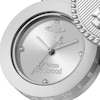 Thumbnail Image 3 of Vivienne Westwood Orb Button Womens' Silver Dial & Stainless Steel Link Chain Watch