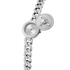 Thumbnail Image 5 of Vivienne Westwood Orb Button Womens' Silver Dial & Stainless Steel Link Chain Watch