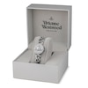 Thumbnail Image 8 of Vivienne Westwood Orb Button Womens' Silver Dial & Stainless Steel Link Chain Watch