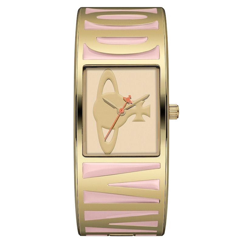 Main Image 1 of Vivienne Westwood Belvoir Ladies' Pink Stainless Steel Bangle Watch