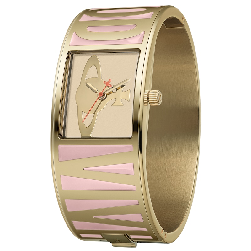 Main Image 3 of Vivienne Westwood Belvoir Ladies' Pink Stainless Steel Bangle Watch