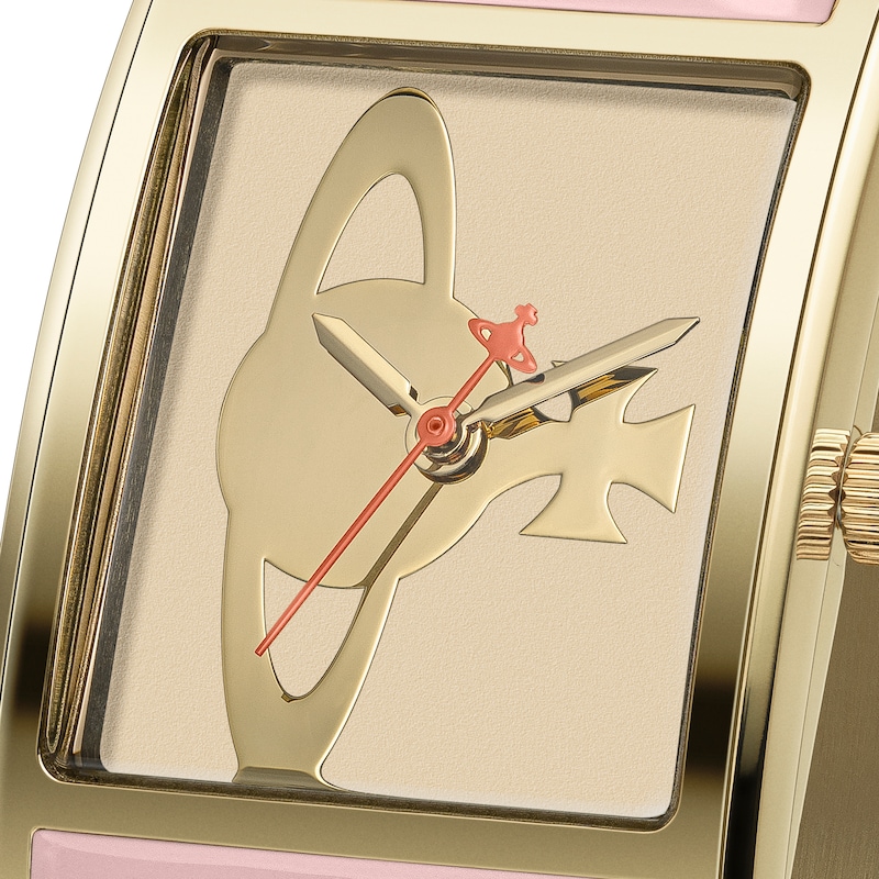 Main Image 4 of Vivienne Westwood Belvoir Ladies' Pink Stainless Steel Bangle Watch