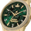 Thumbnail Image 2 of Vivienne Westwood Little Wallace Women's Green Dial & Gold Tone Bracelet Watch