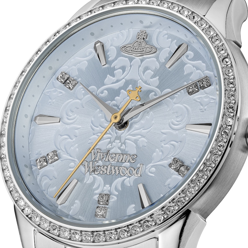 Main Image 2 of Vivienne Westwood Little Wallace Women's Pale Blue Dial & Stainless Steel Watch