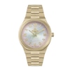 Thumbnail Image 1 of Vivienne Westwood Merton Multi Coloured Dial & Gold Stainless Steel Bracelet Watch
