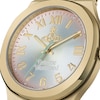 Thumbnail Image 2 of Vivienne Westwood Merton Multi Coloured Dial & Gold Stainless Steel Bracelet Watch