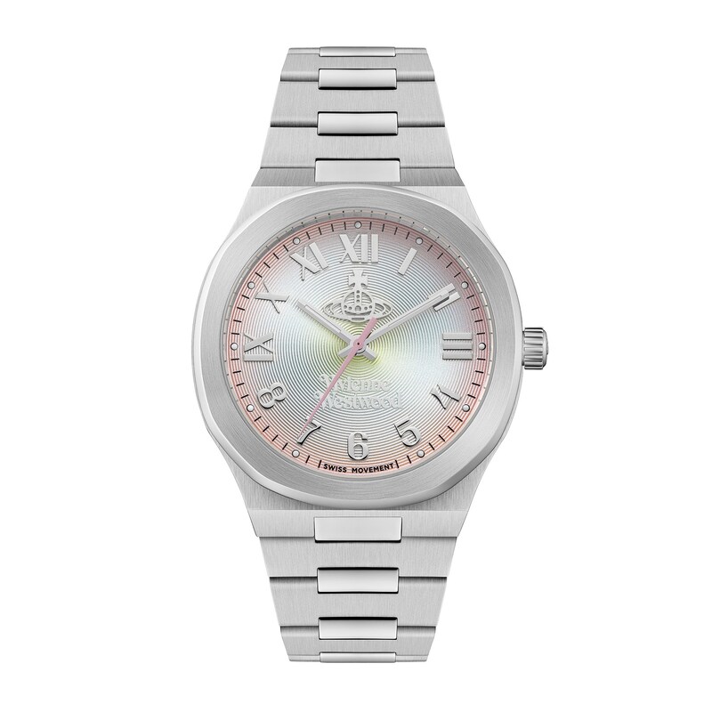 Main Image 1 of Vivienne Westwood Merton Multi Coloured Dial & Stainless Steel Bracelet Watch