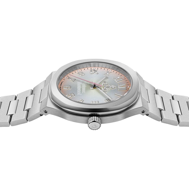 Main Image 4 of Vivienne Westwood Merton Multi Coloured Dial & Stainless Steel Bracelet Watch