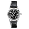 Thumbnail Image 0 of Hamilton Khaki Field Auto Men's Black Leather Strap Watch