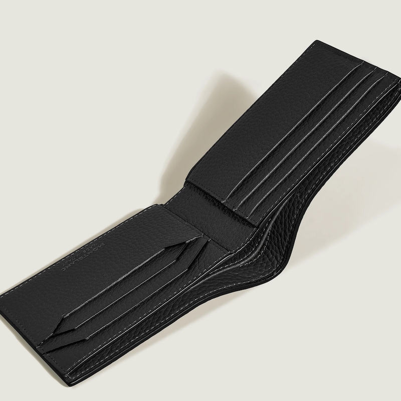 Main Image 3 of Montblanc Black Leather 6CC Wallet