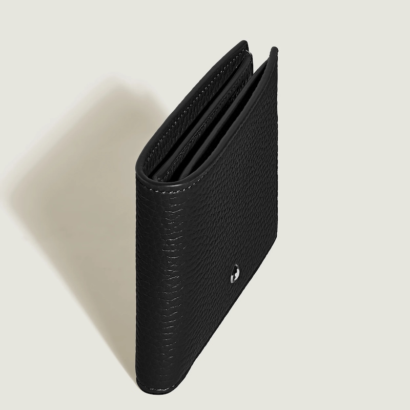 Main Image 4 of Montblanc Black Leather 6CC Wallet