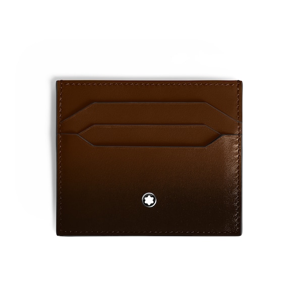 Montblanc Meisterstück Wallet 6CC Brown Ombré Card Holder