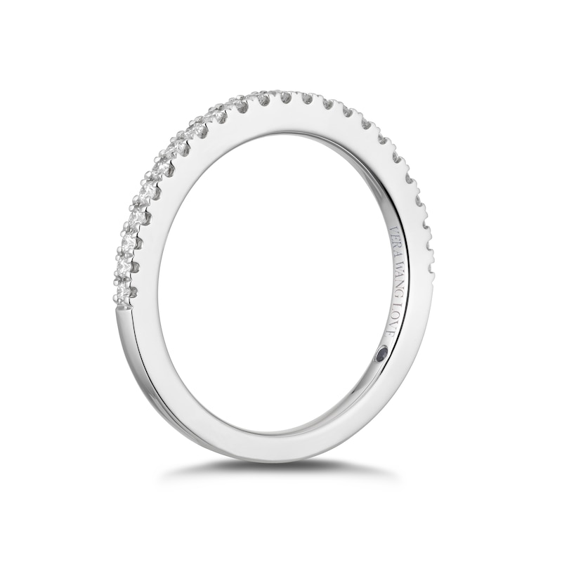 Main Image 2 of Vera Wang 18ct White Gold 0.23ct Diamond Eternity Certificated Ring