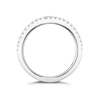 Thumbnail Image 3 of Vera Wang 18ct White Gold 0.23ct Diamond Eternity Certificated Ring