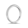 Thumbnail Image 2 of Vera Wang 18ct White Gold 0.37ct Diamond Eternity Certificated Ring