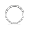 Thumbnail Image 3 of Vera Wang 18ct White Gold 0.37ct Diamond Eternity Certificated Ring