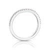 Thumbnail Image 3 of Vera Wang 18ct White Gold 0.14ct Diamond Wishbone Certificated Ring