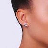 Thumbnail Image 1 of Lauren Ralph Lauren Silver Logo Stud Earrings