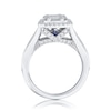 Thumbnail Image 3 of Engagement Ring Vera Wang 18ct White Gold Cluster Certificated 1.45ct Diamond Ring