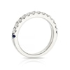 Thumbnail Image 3 of Vera Wang Platinum 0.45ct Diamond Eternity Certificated Ring