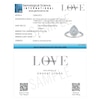 Thumbnail Image 5 of Engagement Ring Vera Wang 18ct White Gold Pear Double Halo Certificated 0.70ct Diamond Ring