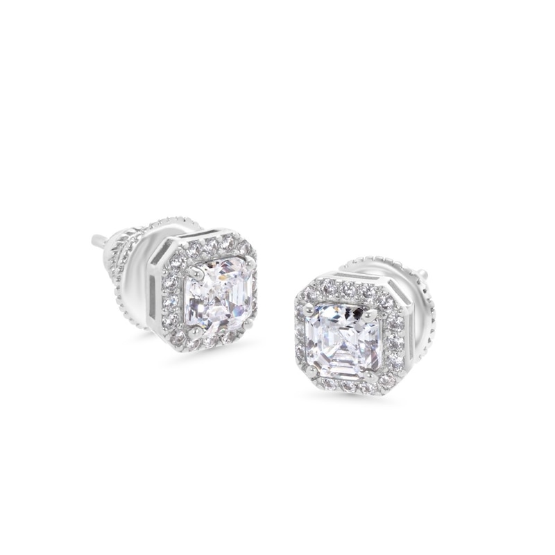 Main Image 1 of CARAT* LONDON Misha Cubic Zirconia & Sterling Silver Stud Earrings