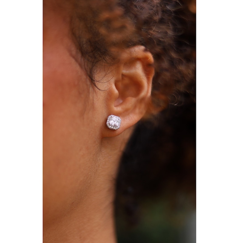 Main Image 2 of CARAT* LONDON Misha Cubic Zirconia & Sterling Silver Stud Earrings