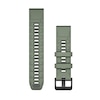 Thumbnail Image 1 of Garmin Fenix 8 Quick Fit 22mm Willow Green/Graphite Silicone Strap