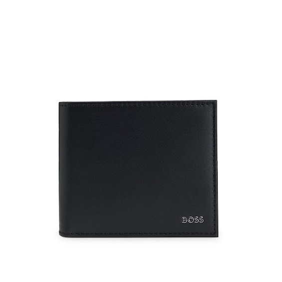 BOSS Black Leather 8CC Wallet