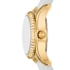 Thumbnail Image 3 of Michael Kors Lexington White Leather Strap Watch