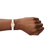 Thumbnail Image 4 of Michael Kors Lexington White Leather Strap Watch