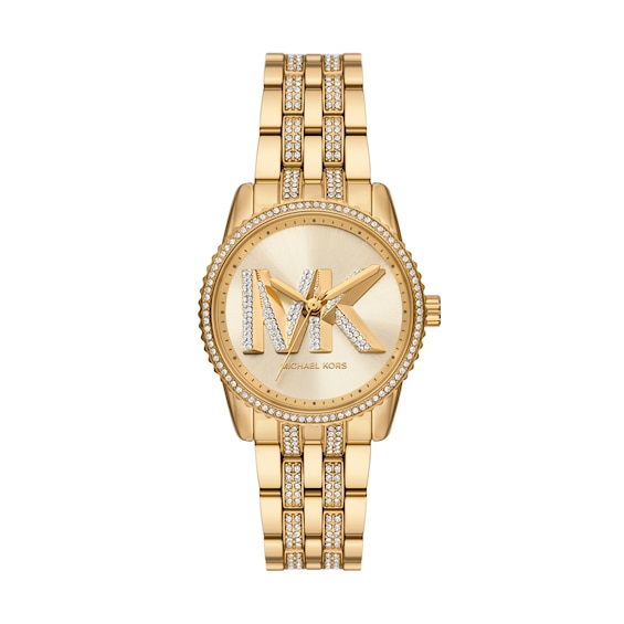 Women's Michael Kors Bryant Gold Tone Stainless Steel Watch