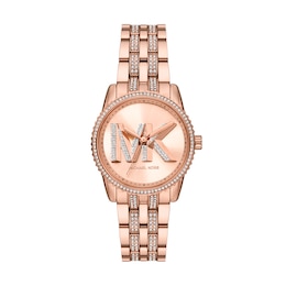 Michael Kors Ritz Rose Gold Tone Stainless Steel Watch