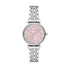 Thumbnail Image 1 of Emporio Armani Pink Dial & Stainless Steel Watch