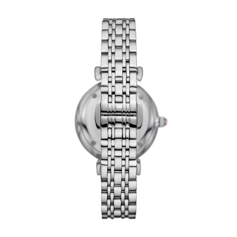 Main Image 2 of Emporio Armani Pink Dial & Stainless Steel Watch