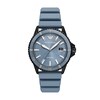 Thumbnail Image 1 of Emporio Armani World Explorer Three Hand Date Blue Silicone Strap Watch