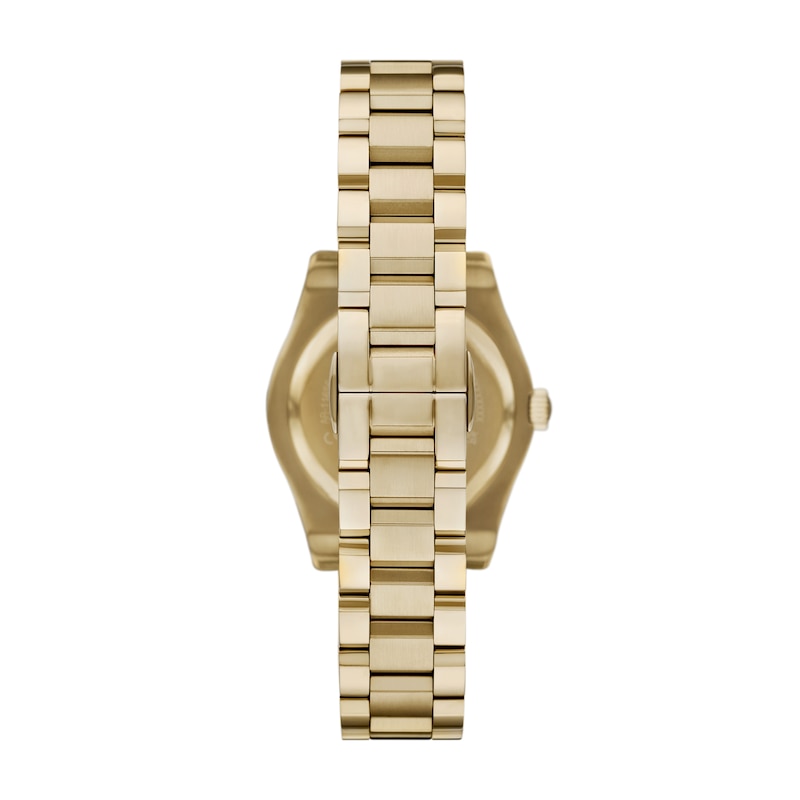 Main Image 2 of Emporio Armani Women's Brown Dial & Gold Tone Bracelet Watch