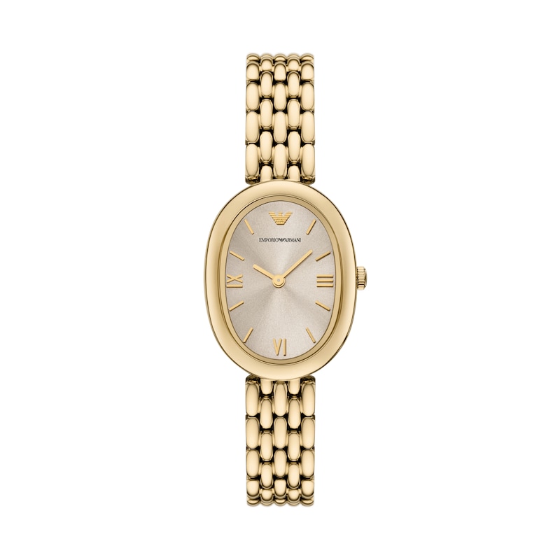 Main Image 1 of Emporio Armani Women's Grey Dial & Gold Tone Bracelet Watch