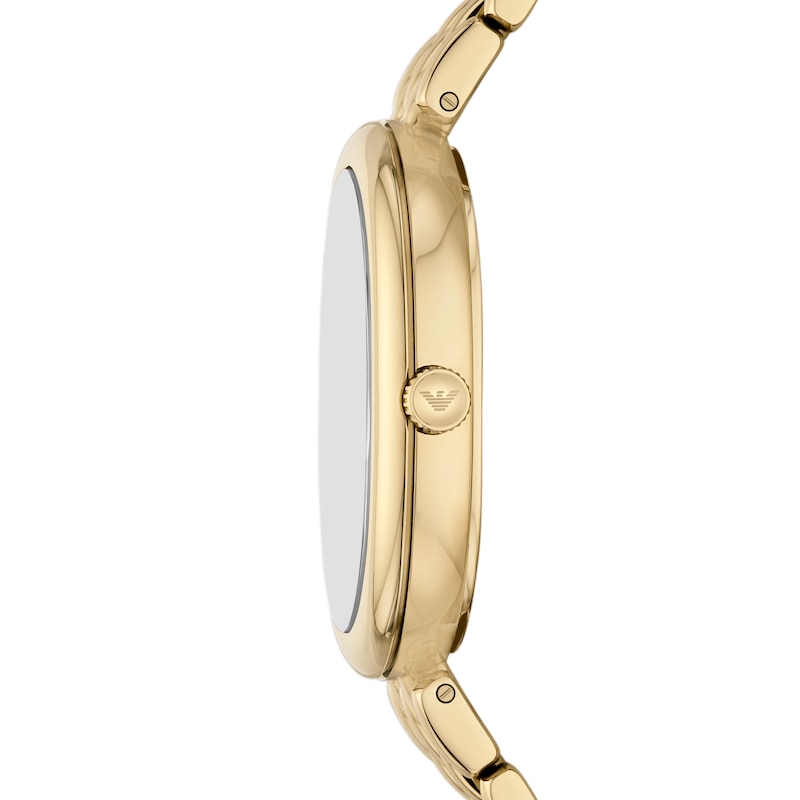 Main Image 3 of Emporio Armani Women's Grey Dial & Gold Tone Bracelet Watch