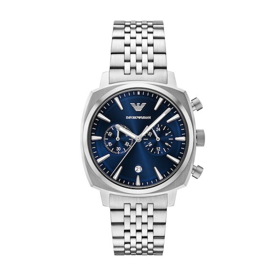 Men's Emporio Armani Chronograph Stainless Steel Watch