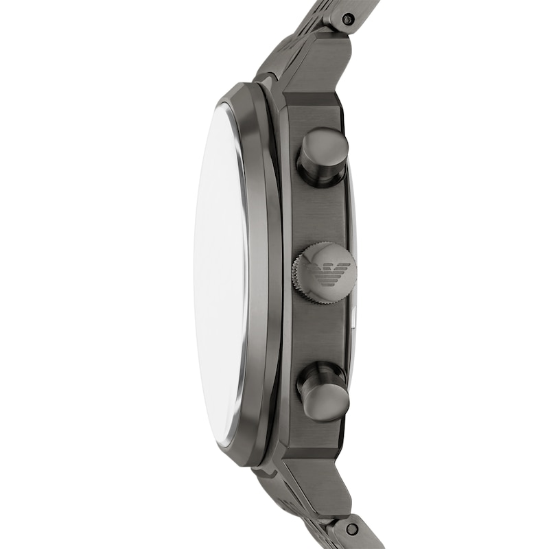Main Image 3 of Emporio Armani Men's Chronograph Gunmetal Stainless Steel Watch