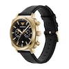 Thumbnail Image 4 of Emporio Armani Men's Chronograph Black Leather Strap Watch